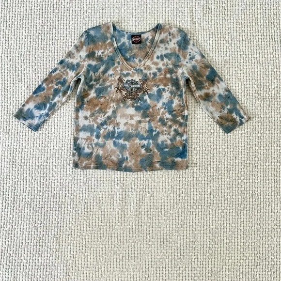 2005 Harley Davidson Tie Dye Top - Picture 4 of 6